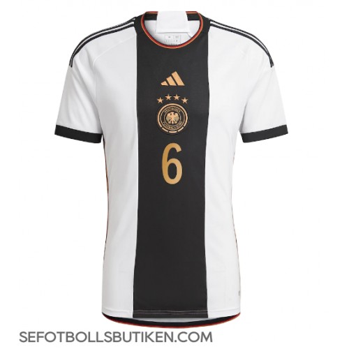 Tyskland Joshua Kimmich #6 Replika Hemma matchkläder VM 2022 Korta ärmar
